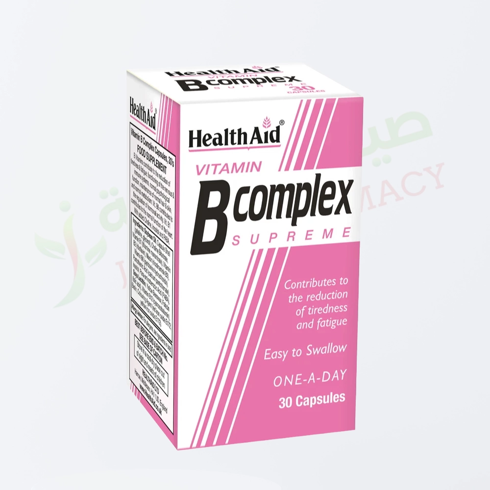 36546-17.webp HealthAid Vitmin B Complex Cap 30's - Image 1