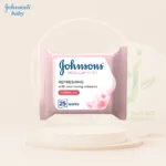 Johnson's Wipes Micellar Normal 25's Pink