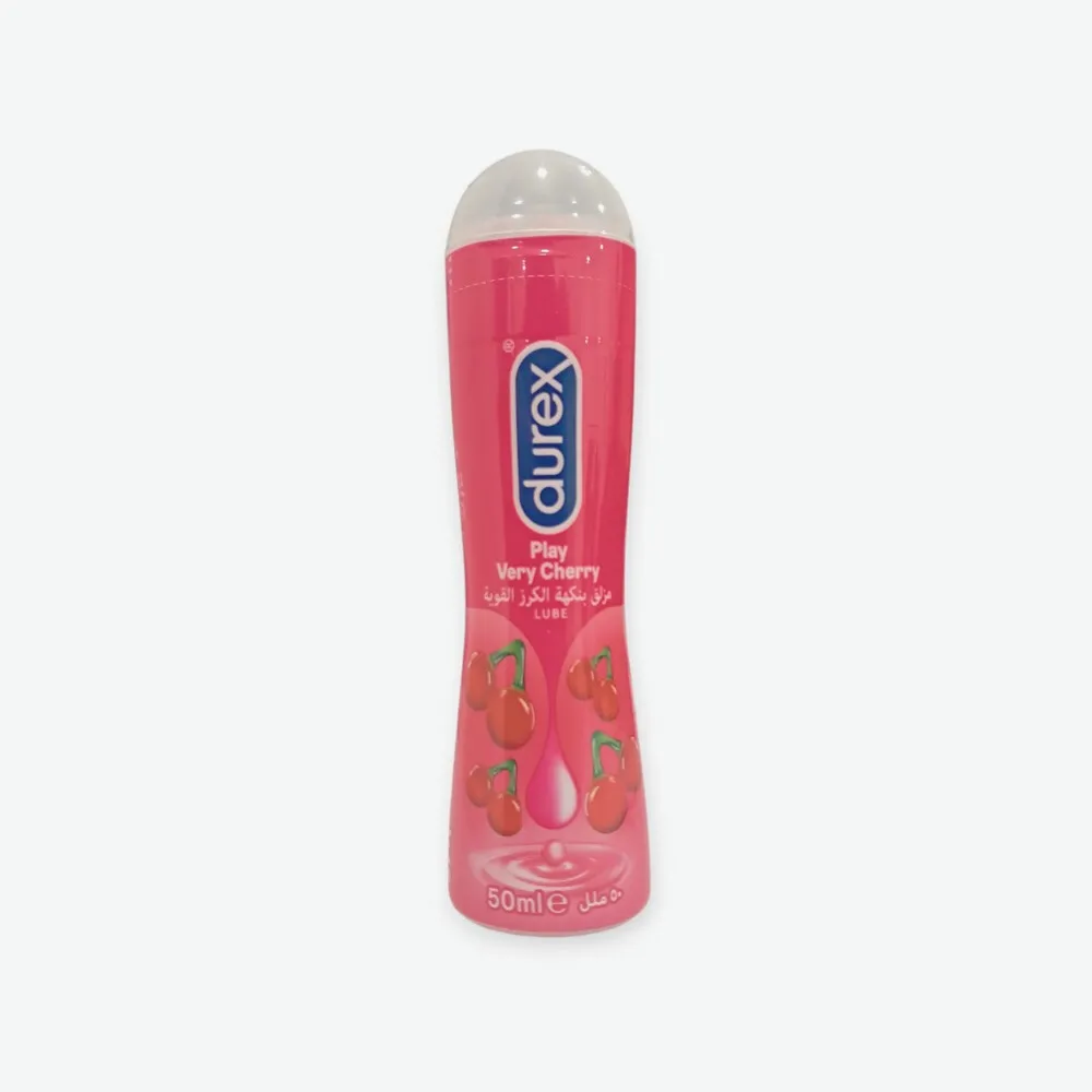 44263-Edited-1.webp Durex Play Very Cherry Lubricant 50ml - Image 1