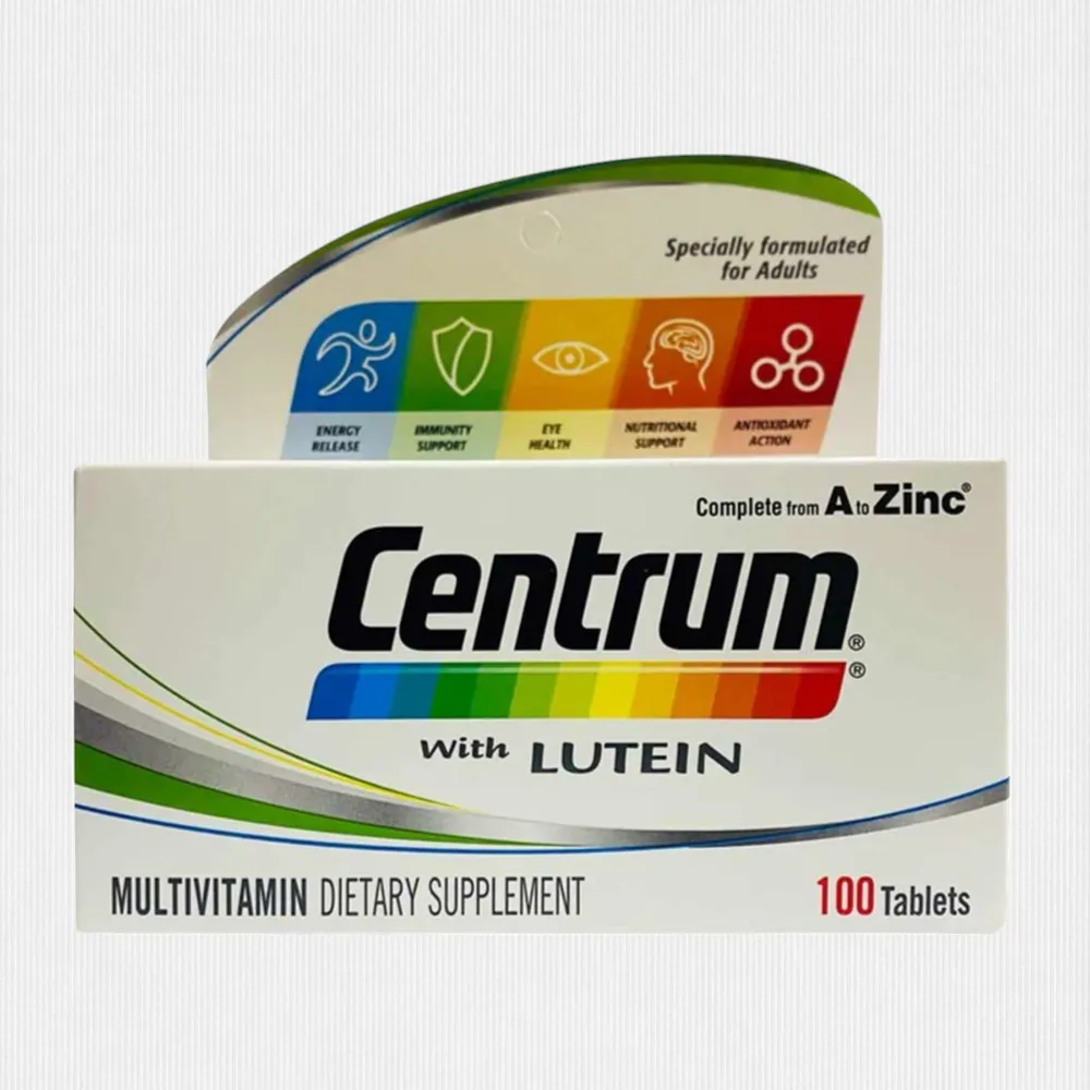 45887-1.webp Centrum with Lutein 100 Tablets - Image 1