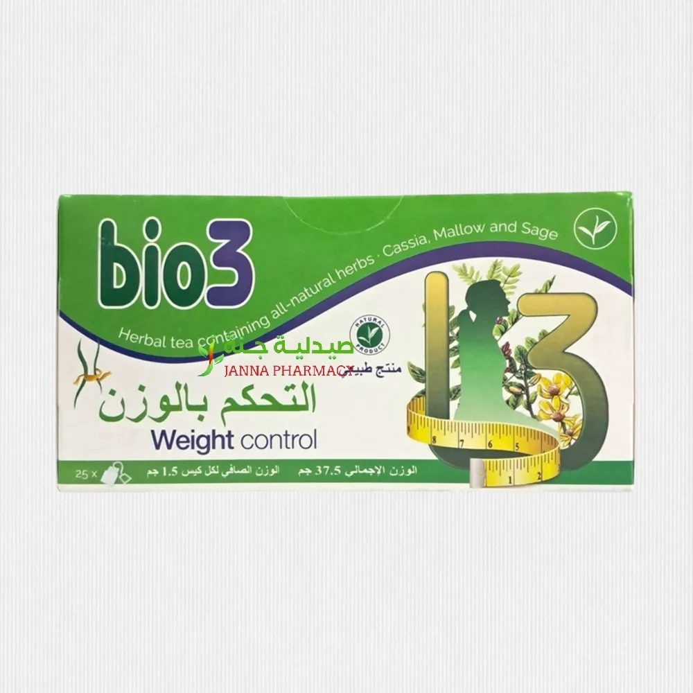 46015-1.webp Bio 3 Weight Control Tea 25's - Image 1