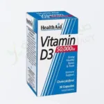HealthAid Vit D3 50,000 Iu Cap 30's