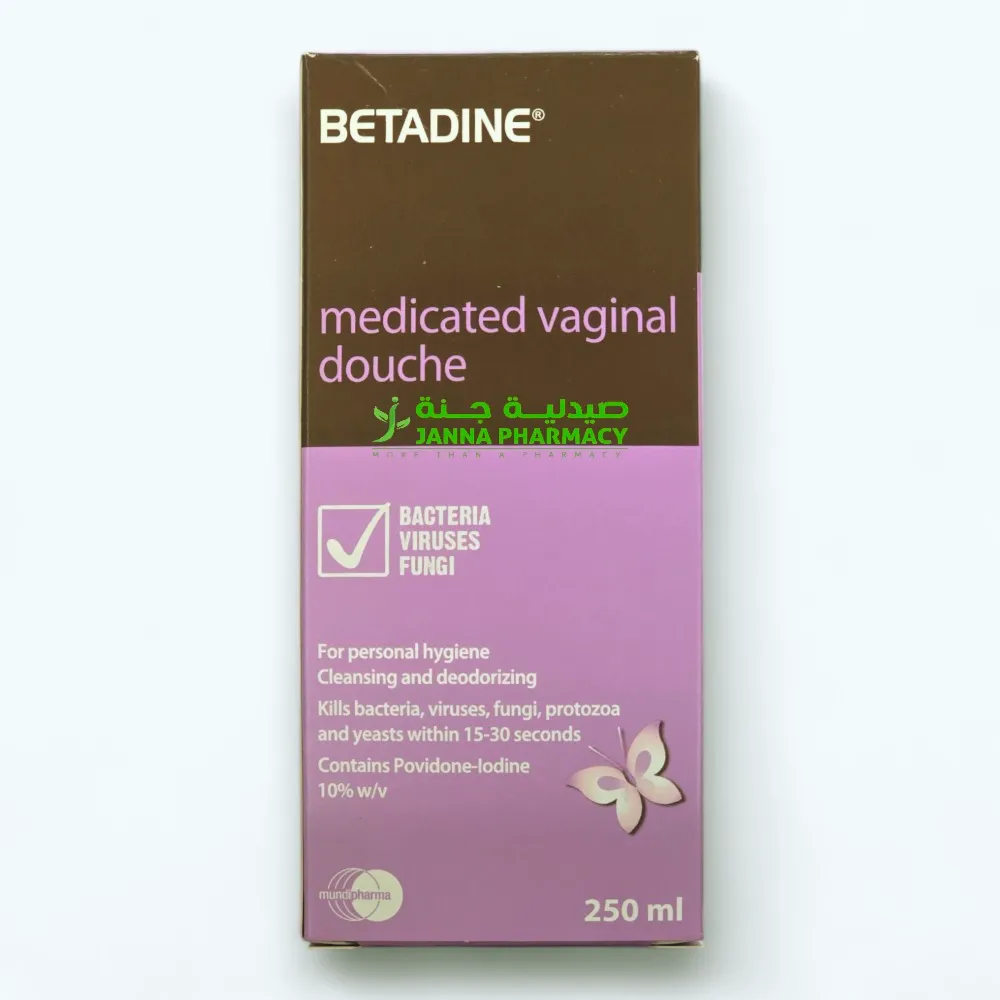 93139-1.webp Betadine Vaginal Douche Without Applicator 250 ml - Image 1