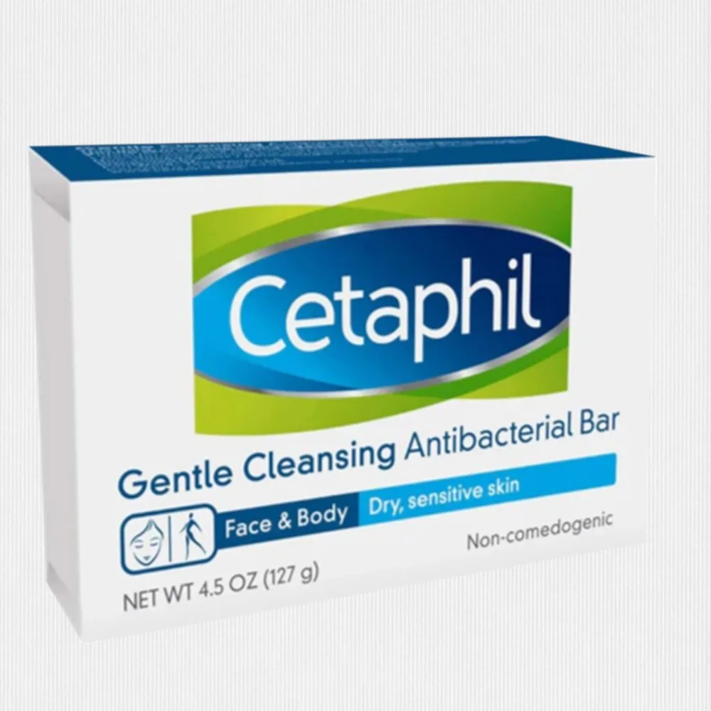 93276-1.jpg Cetaphil Gentle Cleanser Bar 127 G - Image 1