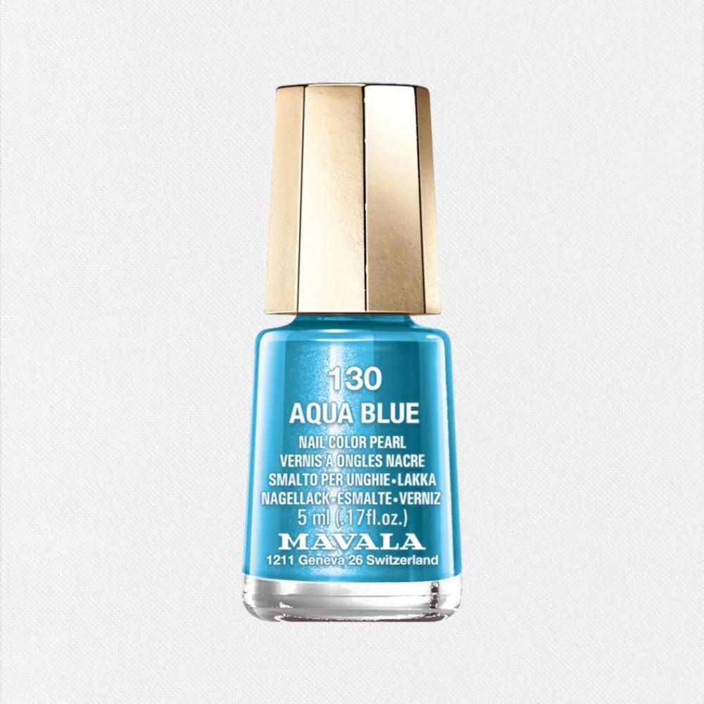93936.jpg Mavala Nail Polish 130 Aqua Blue 9091130 - Image 1