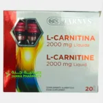 Marnys L-Carnitine 2000mg Oral Vial 20 Amp X 11ml