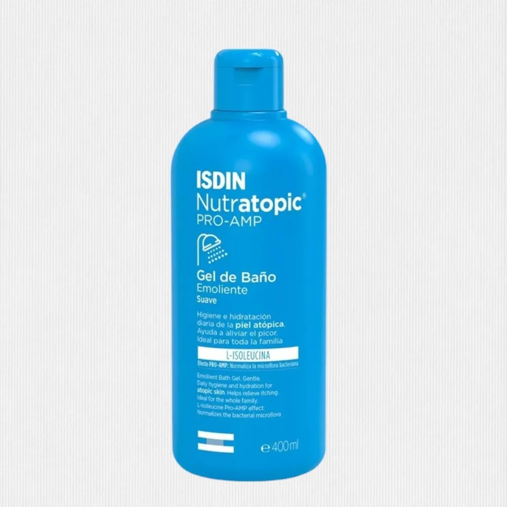 97458-1.jpg Isdin Nutratopic Pro-Amp Bath Gel 400ml - Image 1