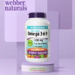 Webber Naturals Omega 3-6-9 1200 Mg Sg 90's