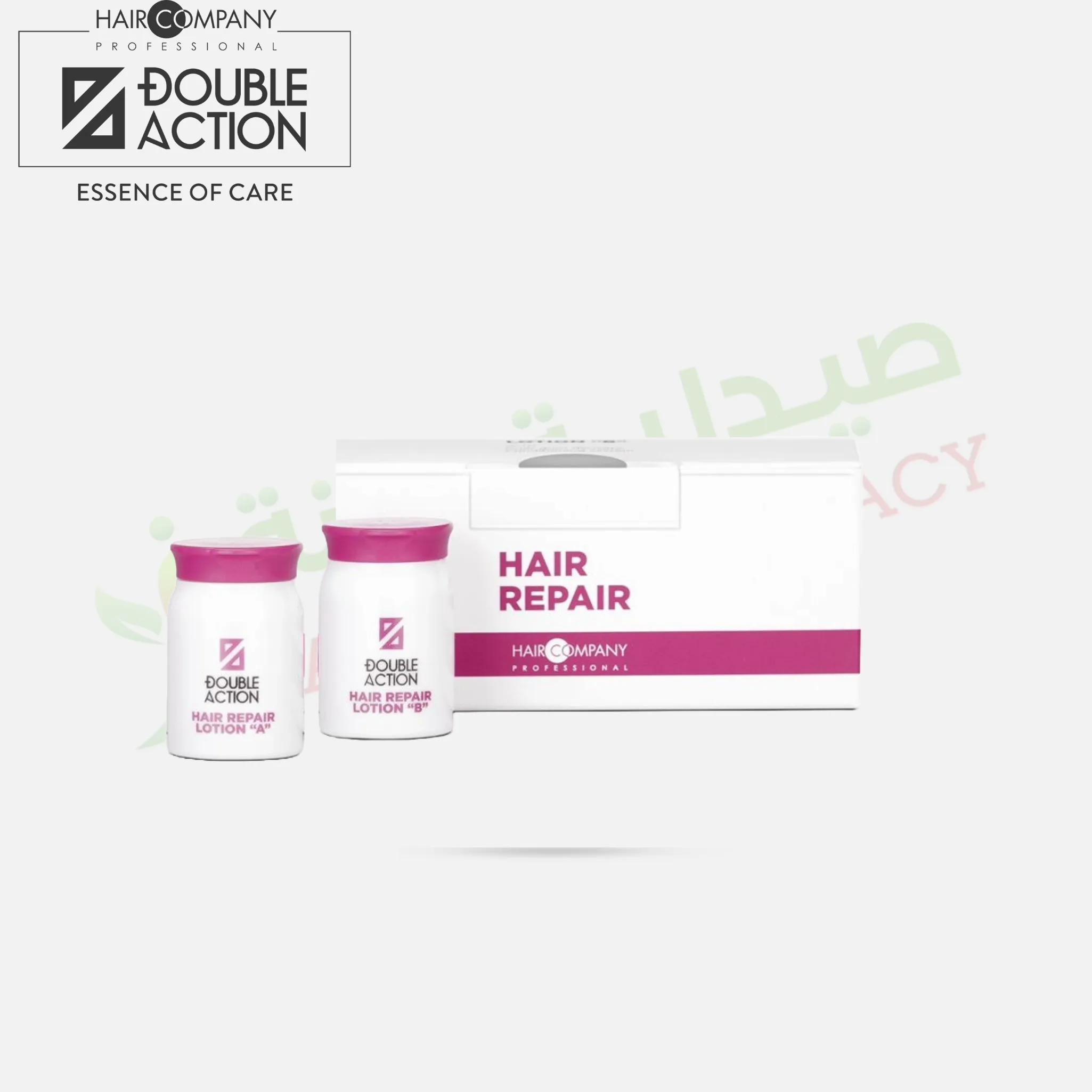 Untitled-13.png Hair Company Double Action Hair Repair Lotion A + B Reconstruction 10x10ml - Image 1