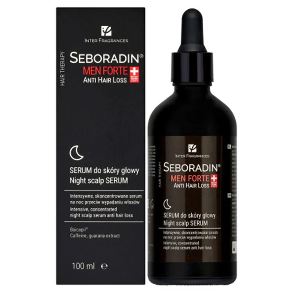 Seboradin-Men-Anti-Hair-Loss-Night Seboradin Men Forte Anti Hair Loss Night Scalp Serum 100ml - Image 1