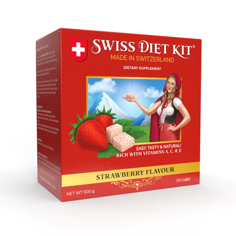 Swiss-Diet-Kit-Strawberry Swiss Diet Kit Strawberry Flavour 500 G - Image 1