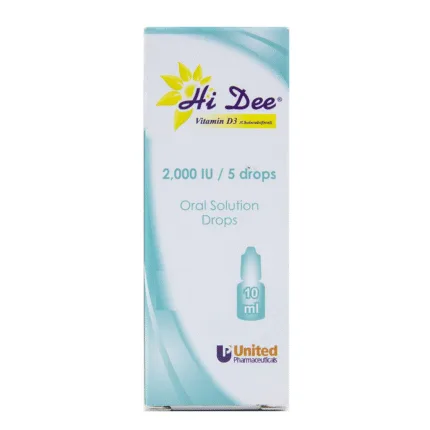 Hi Dee Vitamin D3 2000Iu/5 Drops 10ml