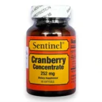 Sentinel Cranberry Concentrate 252mg 60 Softgels