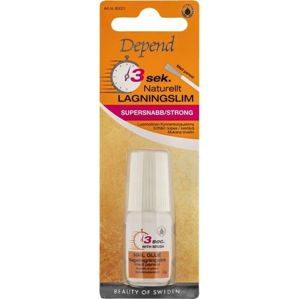 Depend-3s-Repair Depend Repair Nail Glue with Brush 3g - Image 1