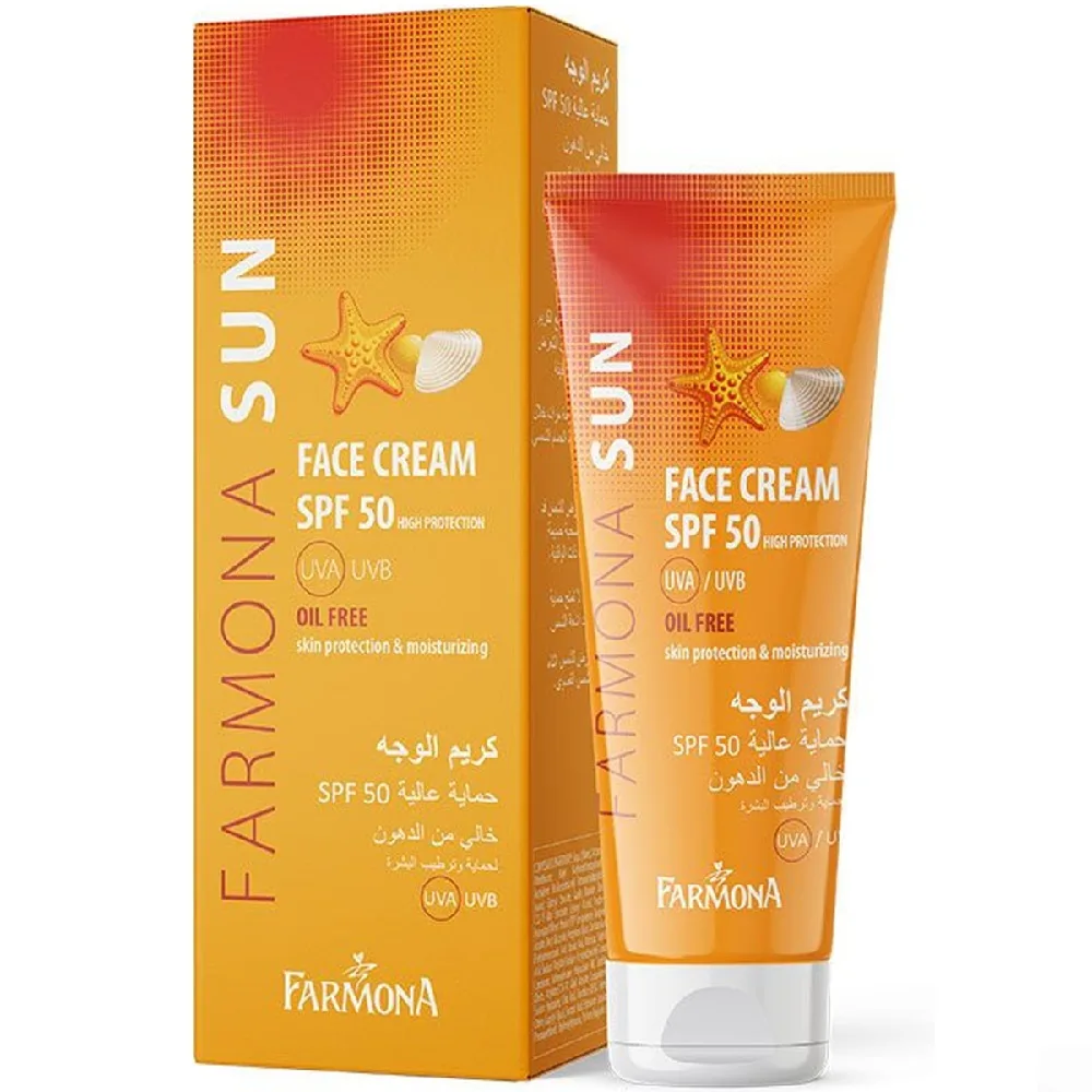Farmona-Face-Cream Farmona Sun Face Cream SPF50 Oil Free 50ml - Image 1