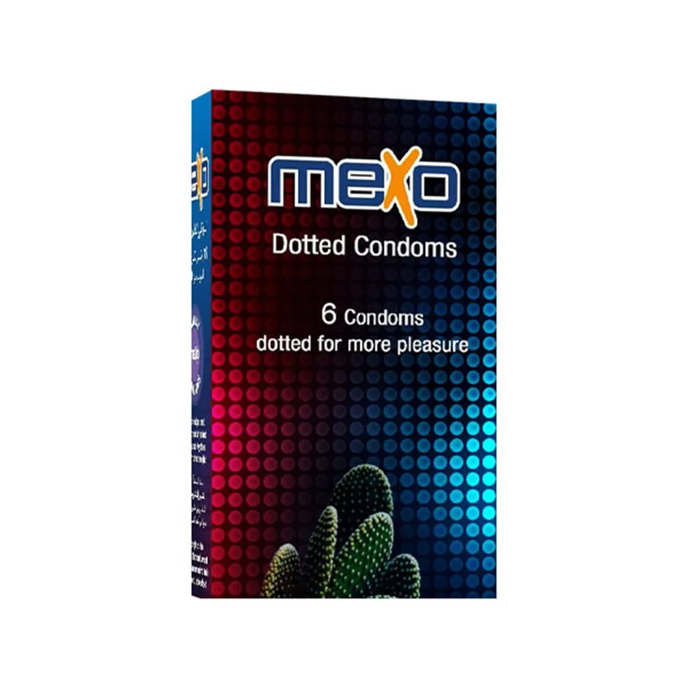 Mexo-Dotted-Condoms Mexo Condoms Dotted 6 Pcs. - Image 1