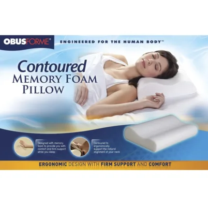 Obusforme Contoured Memory Foam Pillow