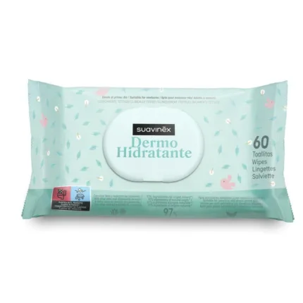 Suavinex Dermo Hydrating Wipes 60 Wipes