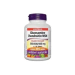 Webber Naturals Glucosamine Chondroitin MSM 120 Tablets