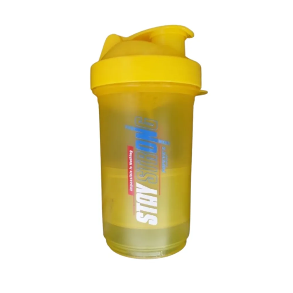 Papaya-Shaker-Bottle-600ml Papaya Shaker Bottle 600ml Yellow (Ab003) - Image 1