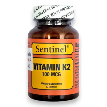 Sentinel Vitamin K2 100mcg 30 Softgels