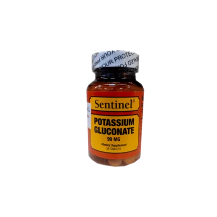 Sentinel Potassium Gluconate 99mg 50 Tablets