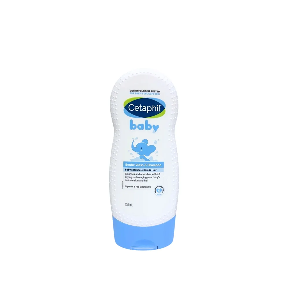 Cetapil-Baby-Gentle-Wash-and-Shampoo Cetaphil Baby Gentle Wash & Shampoo 230ml - Image 1