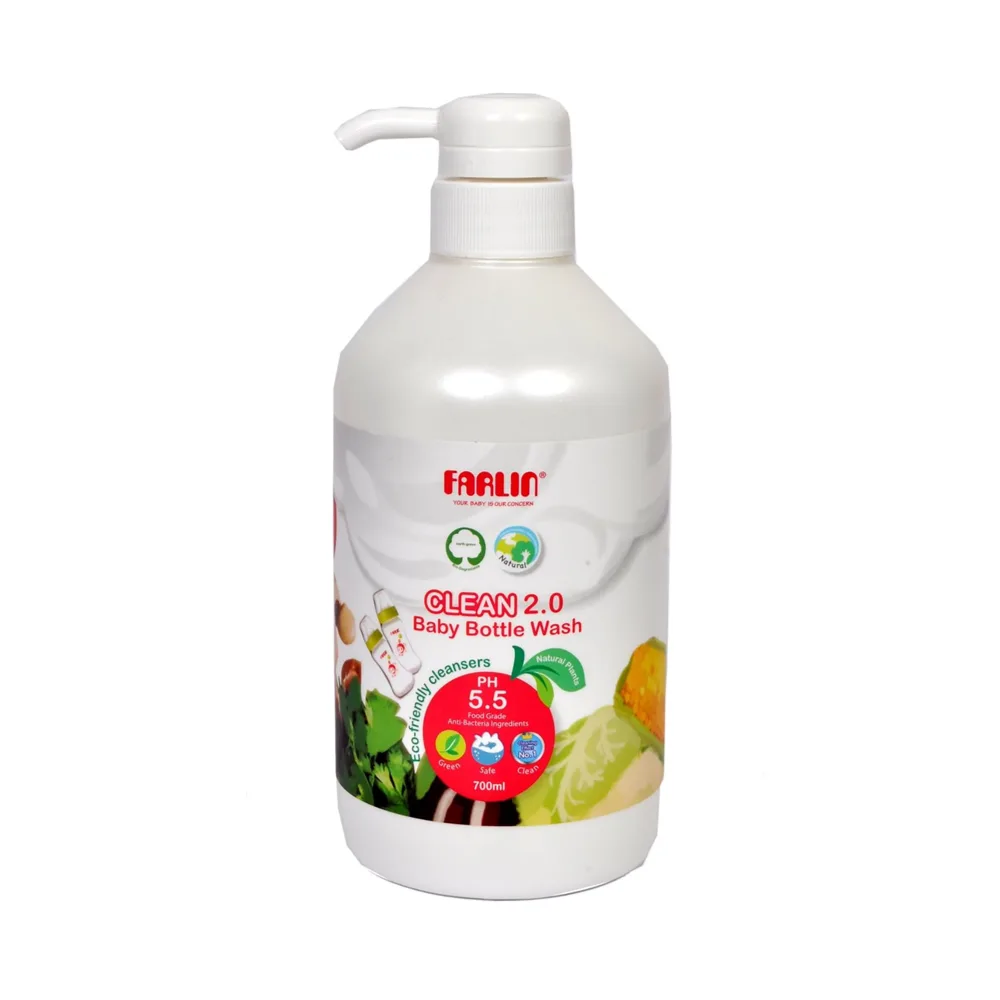 Farlin-CLEAN-2-00Baby-Bottle-Wash-700ml Farlin CLEAN 2.0 Baby Bottle Wash 700ml - Image 1
