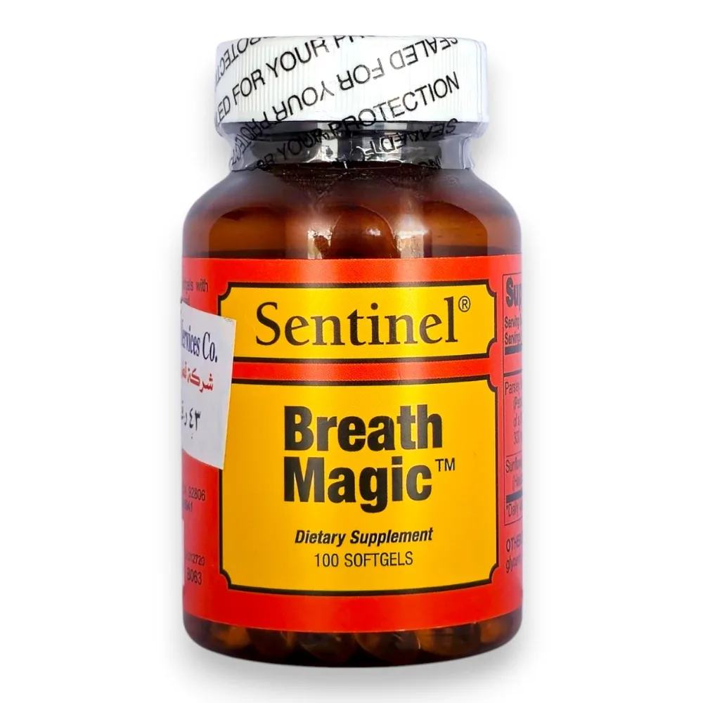 Sentinel-Breath-Magic (1) Sentinel Breath Magic 100 Softgels - Image 1