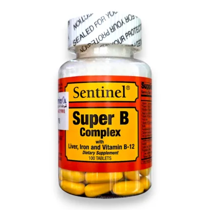 Sentinel Super B Complex 100 Tablets