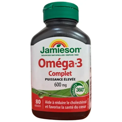Jamieson Omega 3 600Mg 80's