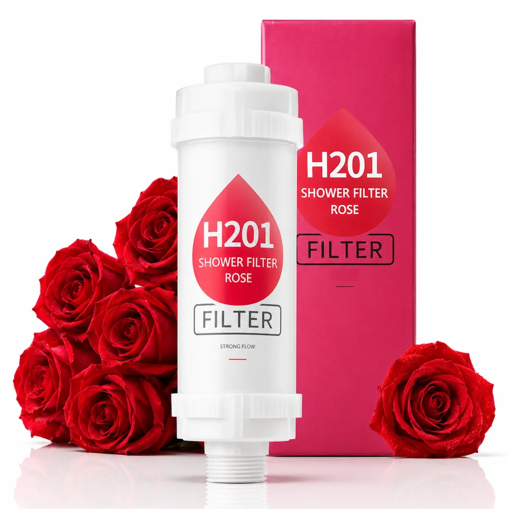 H201-Shower-Filter-Rose-90G H201 Shower Filter Rose 90G - Image 1