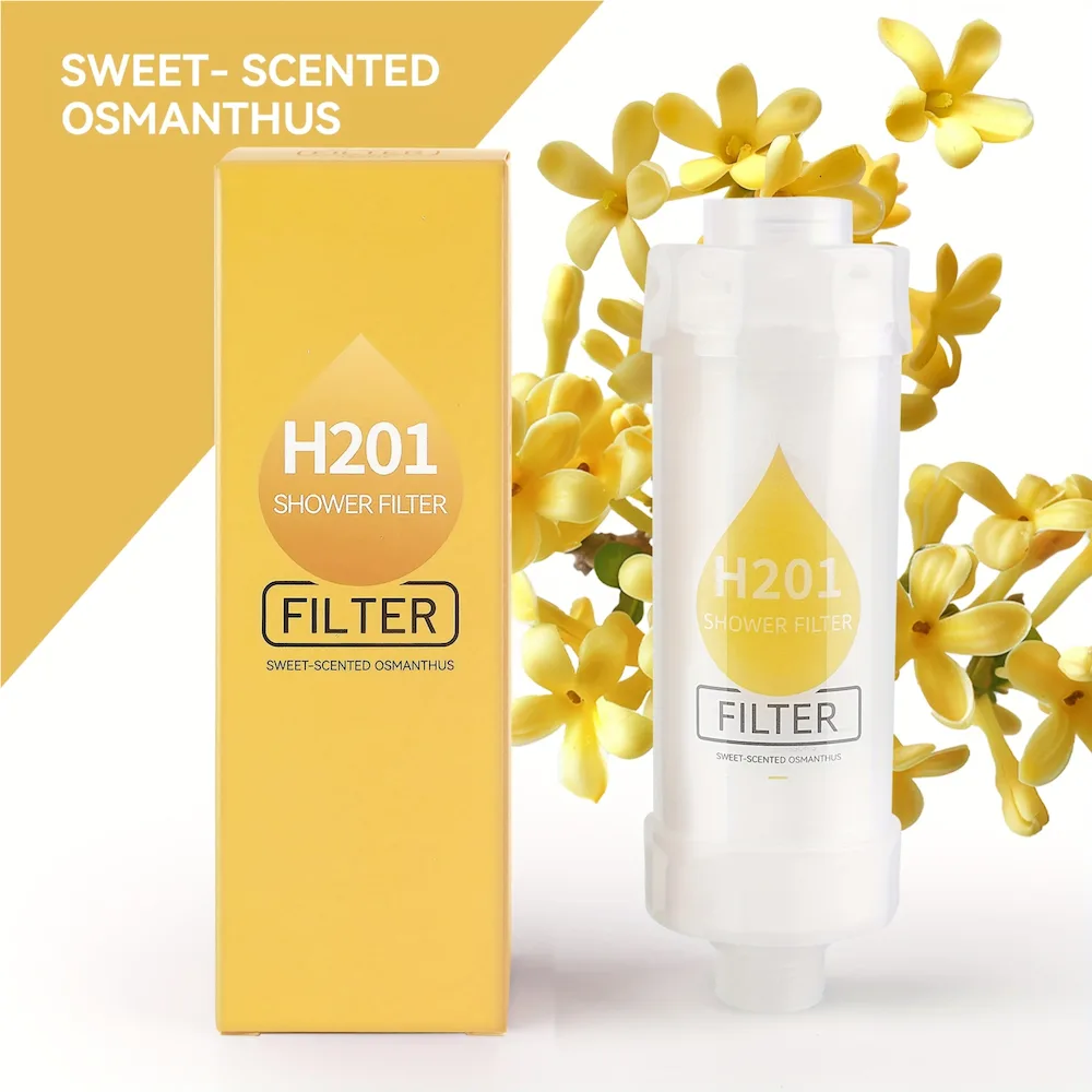 H201-Shower-Filter-Sweet-Scented-Osmanthus-90G H201 Shower Filter Sweet-Scented Osmanthus 90G - Image 1