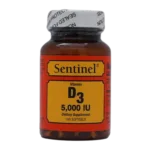 Sentinel D3 5000 Iu 100 Softgels